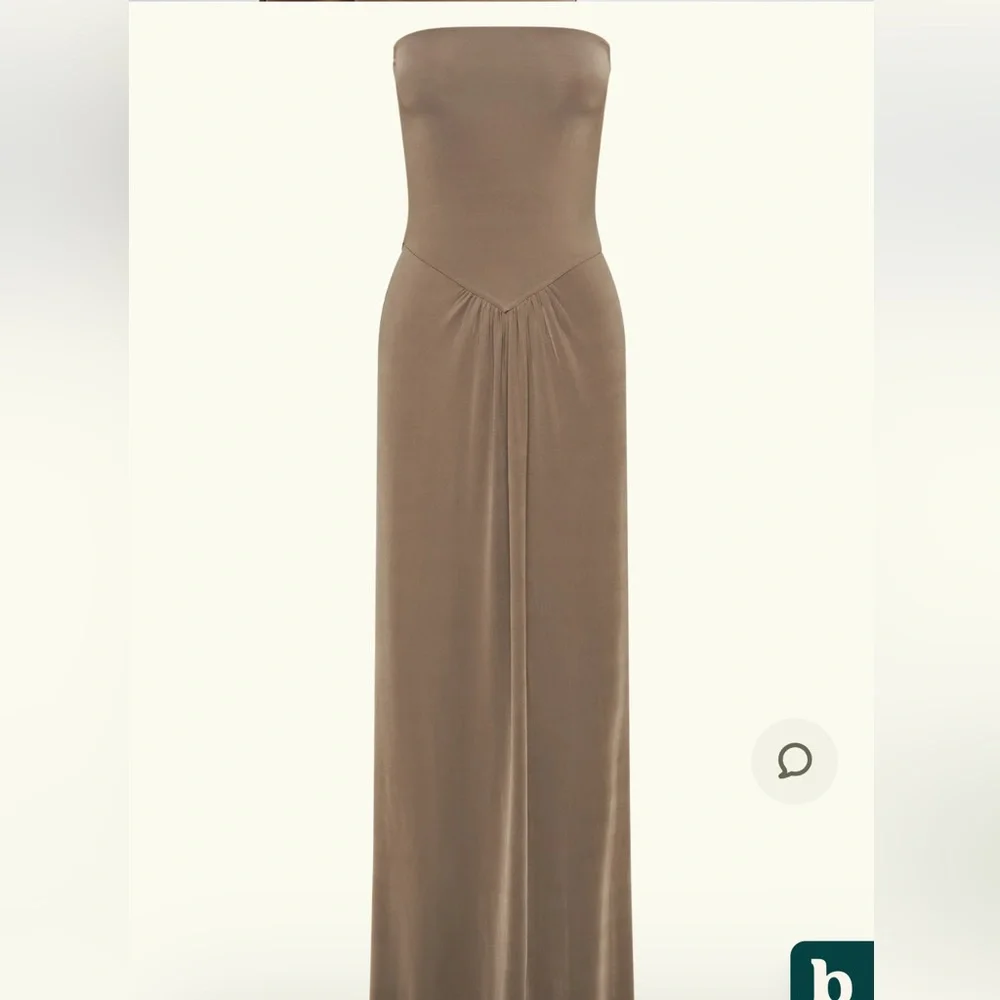 Net MESHKI Ruby
Strapless Slinky Maxi Dress - Coco - Picture 8 of 8